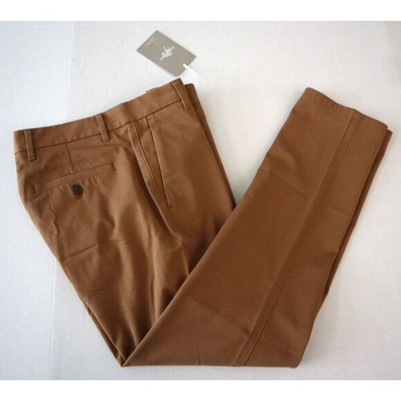 Everlane Uniform Men's Sz 30x28 Brown The Performance Chino Slim Fit Pants - Picture 10 of 10